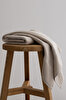 Picture of Koza Home Ivory Beige Corduroy Micro Fiber 100% Cotton 2-Piece Bath Towel Set 50 X 90 - 70 X 140 1128A 50 90 - 70 x 140