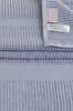 Picture of Koza Home Ivory Blue Corduroy Micro Fiber 100% Cotton 2-Piece Bath Towel Set 50 X 90 - 70 X 140 1130A 50 90 - 70 x 140