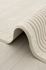 Picture of Koza Carpet Farahan Cream Cinnamon Geometric Dustproof Living Room Corridor Balcony Terrace Garden Living Room Carpet A0859A 60 x 100