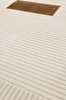Picture of Koza Carpet Farahan Cream Cinnamon Geometric Dustproof Living Room Corridor Balcony Terrace Garden Living Room Carpet A0859A 60 x 100