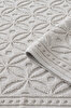 Picture of Koza Halı Country 100% Cotton Kilim Cream Bath Mat Corridor and Entrance Carpet 120x180 8598 120 x 180