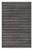 Picture of Koza Halı Stripe Anthracite Rug Non-Slip Base Living Room Living Room Entrance Carpet 33010A 60 x 100