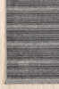 Picture of Koza Halı Stripe Anthracite Rug Non-Slip Base Living Room Living Room Entrance Carpet 33010A 60 x 100