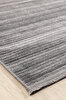 Picture of Koza Halı Stripe Anthracite Rug Non-Slip Base Living Room Living Room Entrance Carpet 33010A 60 x 100