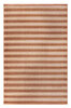 Picture of Koza Halı Stripe Terra Kilim Non-Slip Base Living Room Entrance Carpet 33012A 60 x 100