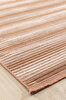 Picture of Koza Halı Stripe Terra Kilim Non-Slip Base Living Room Entrance Carpet 33012A 60 x 100