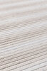 Picture of Koza Halı Stripe Cream Rug Non-Slip Base Living Room Living Room Entrance Carpet 33014A 60 x 100