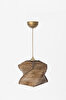 Picture of Koza Carpet Halo Wood Paper Bohemian Chandelier 9089 20 x 75