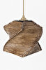 Picture of Koza Carpet Halo Wood Paper Bohemian Chandelier 9089 20 x 75