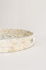 Picture of Koza Home Meander Blue Drop Mother-of-Pearl Mosaic Tray 35 x 4 cm 4321 35x4