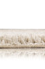 Picture of Koza Home Douro Shaggy Bath Mat Beige Non-Slip Base Circle 120 x 120 cm 120 x 120