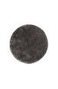 Picture of Koza Home Douro Shaggy Bath Mat Smoke Non-Slip Base Circle 100 x 100 cm 100 x 100