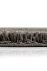 Picture of Koza Home Douro Shaggy Bath Mat Smoke Non-Slip Base Circle 100 x 100 cm 100 x 100