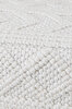 Picture of Koza Home Bliss Cream Embossed Textured Bench 42 X 91 XH 42 Cm 4283 91 x 42