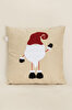 Picture of Koza Home Charm Santa Claus Punch Embroidery Beige Cushion 43X43 35251A 43 x 43