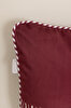 Picture of Koza Home Charm Red White Stripe Printed Cushion 40X60 35256A 40 x 60