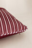 Picture of Koza Home Charm Red White Stripe Printed Cushion 40X60 35256A 40 x 60