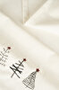 Picture of Koza Home Charm Special Pine Tree Embroidered Cream Runner 45X140 35262A 45 x 140
