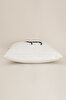 Picture of Koza Home Charm Black Deer Printed White Cushion 43X43 35263A 43 x 43