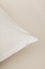 Picture of Koza Home Charm Black Deer Printed White Cushion 43X43 35263A 43 x 43