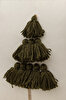 Picture of Koza Home Charm Special Tassel Stitch Pine Tree Motif Cream Cushion 45X45 35258A 45 x 45