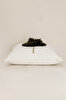 Picture of Koza Home Charm Special Tassel Stitch Pine Tree Motif Cream Cushion 45X45 35258A 45 x 45