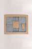 Picture of Koza Home Boho Plain Natural Green 100% Cotton Duvet Cover Set Double 200 x 220 7032A 200 x 220