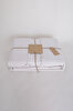 Picture of Koza Home Boho Plain Natural Cream %100 Cotton Duvet Cover Set Double 200 x 220 7036A 200 x 220