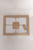 Picture of Koza Home Boho Plain Natural Cream %100 Cotton Duvet Cover Set Double 200 x 220 7036A 200 x 220