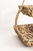 Picture of  Koza Home Meander Water Hyacinth 2 Tier Square Presentation 5120