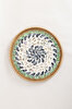 Picture of Koza Home Meander 35x3 cm Pearl Rattan Tray & Wall Decor 5083 35 x 3