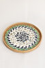 Picture of Koza Home Meander 35x3 cm Pearl Rattan Tray & Wall Decor 5083 35 x 3