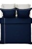 Picture of  Koza Home Dowry Set Navy Blue Mini, Bedroom Set, Double Duvet Cover Set, Sheet Set and Blanket