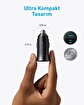 Anker Araç Şarjı 30W  2 Port  PowerIQ 3.0 Siyah - A2741. ürün görseli
