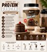 Picture of Animal Joy Protein Pancake Gluten-Free Chocolate Flavoured 750 Gr / 15 Serving