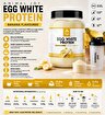 Picture of Animal Joy Egg White Protein Banana Flavoured 450 Gr / 15 Serving