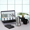 Any Morning Jun-6 Espresso Kahve Makinesi Paslanmaz Çelik Moka Pot 300 Ml. ürün görseli