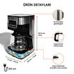 Any Morning SH21615S Ayarlanabilir Filtre Kahve Makinesi 900 W, 1.5 L, Dokunmatik LCD Ekranlı, Demleme Yoğunluk Ayarlı . ürün görseli
