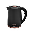 Picture of Any Morning Electric Kettle, 1.8L, 61 oz BPA-Free Stainless Steel, Auto Shut-Off, LED, Black, DE231801