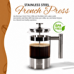 Picture of Any Morning French Press Coffee and Tea Maker, 600 ml - 20 oz 