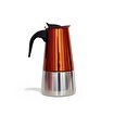 Any Morning 300 ml Paslanmaz Çelik Moka Pot  İndüksiyon Uyumlu Bakır Rengi FE001-6. ürün görseli