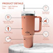 Picture of Any Morning SI2440217 Thermos Mug 1200 ml Light Salmon, 40.58 oz