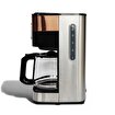 Any Morning SH21615S LCD Dokunmatik Kontrol Panelli Aroma ve Zaman Ayarlı Programlanabilir Filtre Kahve Makinesi Bakır. ürün görseli
