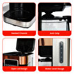 Picture of Any Morning SH21615S Programmable Filter Coffee Maker with LCD Touch Panel – Copper