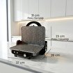 Any Morning OZ26TM03 Çıkarılabilir Plakalı Izgara ve Tost Makinesi . ürün görseli