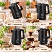 Any Morning 1.8 L Çelik Su Isıtıcı Kettle Dijital Sıcaklık Göstergeli ve Ayarlı SIN2633. ürün görseli