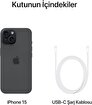 Apple iPhone 15 128GB Cep Telefonu Siyah. ürün görseli