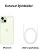 Apple iPhone 15 128GB Yeşil. ürün görseli