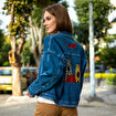 Picture of Biggdesign Cats Denim Jacket For Women