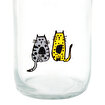 Biggdesign Cats Sarı Limonata Bardağı. ürün görseli